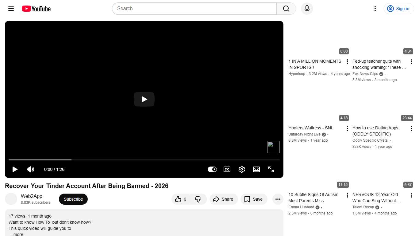 Recover Your Tinder Account After Being Banned - 2026 - YouTube